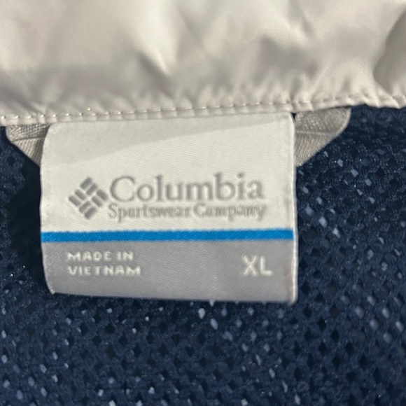 Columbia mens size XL blue windbreaker jacket. - Picture 5 of 5